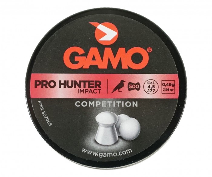 Gamo Pro-Hunter 0,49 г кал. 4,5 мм (500шт)
