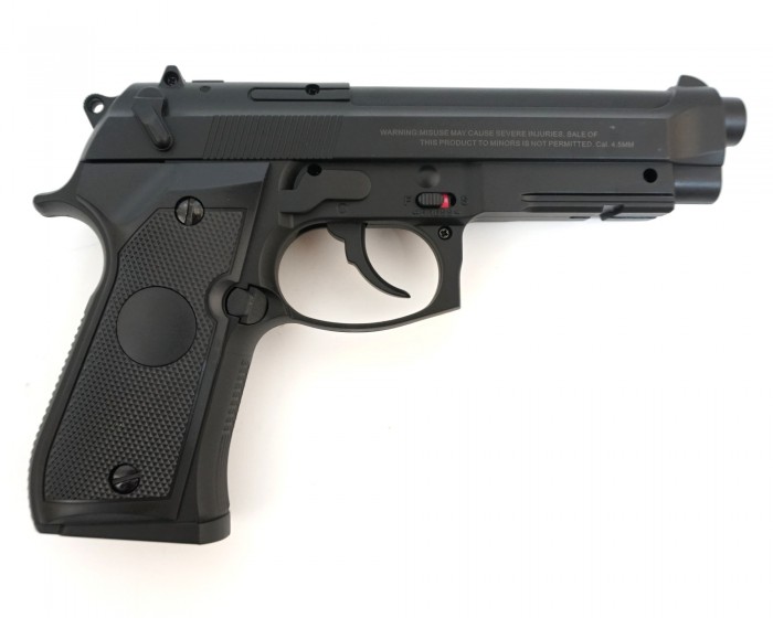 Пистолет пневматический Stalker S92PL, cal.4,5mm, пластик, 120м/с