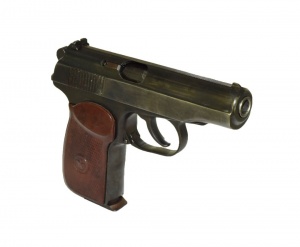 Пистолет охолощенный "ПМ-О" кал.10х24
