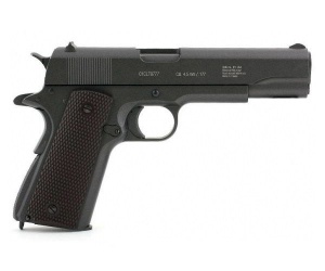 Пистолет пневматический Swiss Arms P1911/Tanfoglio, cal.4,5mm, металл, 98м/с