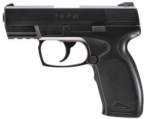 Пистолет пневматический Umarex TDP 45, 4,5mm (черный, пластик, BB)