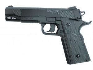 Пистолет пневматический Stalker S1911G, cal.4,5mm, пластик, 120м/с