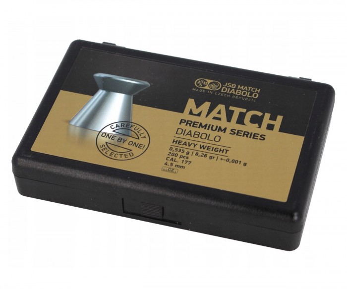 Пули "JSB" Match Premium Heavy к. 4,5мм 0,535гр (200шт.)