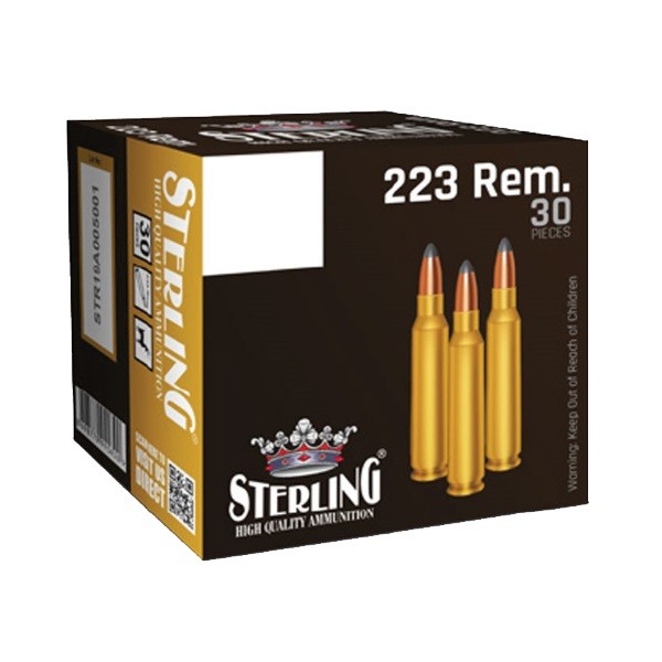 223Rem Sterling SP 3,56gr/55gr (30шт.)