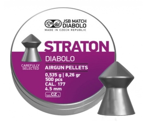 Пули "JSB" Diabolo Straton к. 5,5мм 1,645 г.(200шт.)