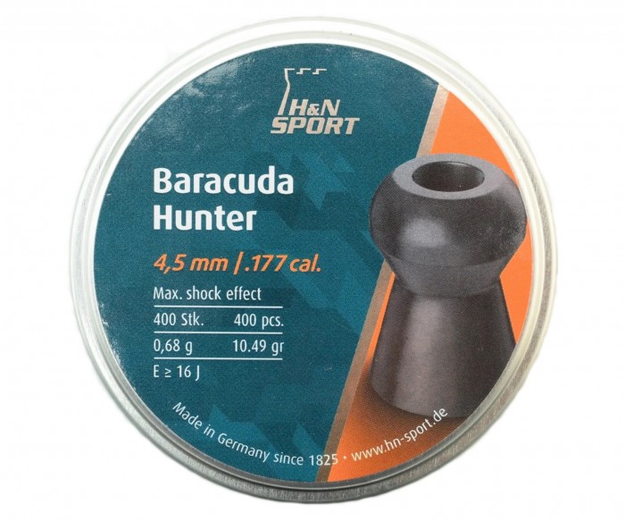 H&N Baracuda Hunter кал.4,5 мм 0,68г (400 шт)