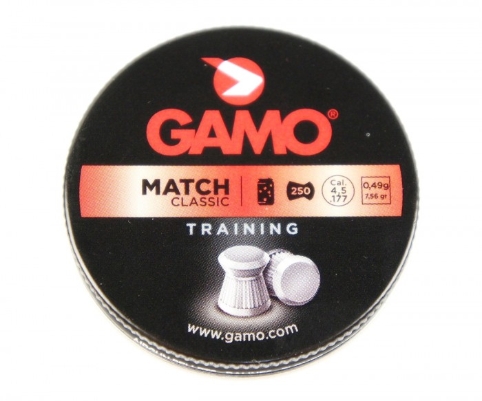 Gamo Match 0,49 г кал. 4,5 мм (250 шт.)