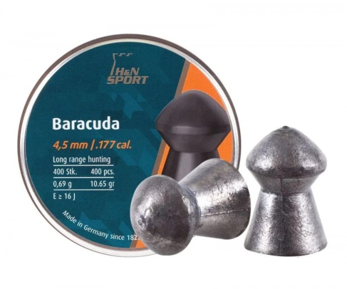 H&N Baracuda, кал. 4,5 мм 0,69 гр (400 шт)