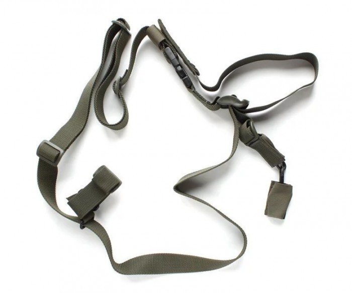 Тактический оружейный ремень "ДОЛГ-М2" (зеленый) универсальный