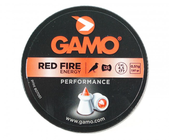 Gamo Red Fire 0,51 г кал. 4,5 мм (125 шт.)