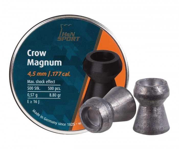 H&N Crow Magnum кал. 4,5 мм 0,58 г. (500 шт.)