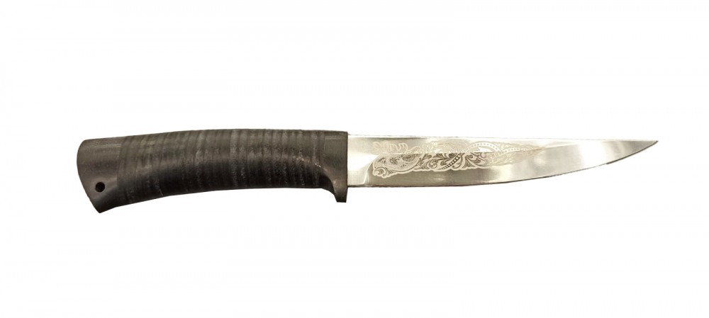 Нож туристический Амиго 95Х18 (береста/рисунок)