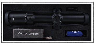 Оптический прицел Vector Optics TAURUS 1-6x24 (30mm) FFP, марка VTC-CMIL