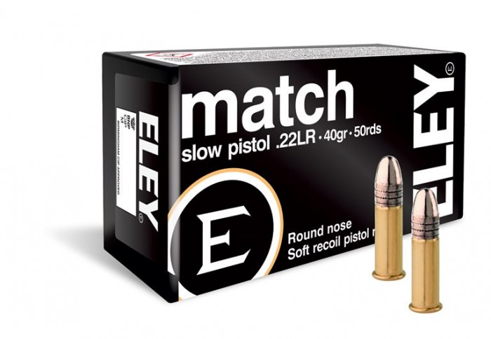 22 LR Eley Match Slow Pistol (50шт./упак.)