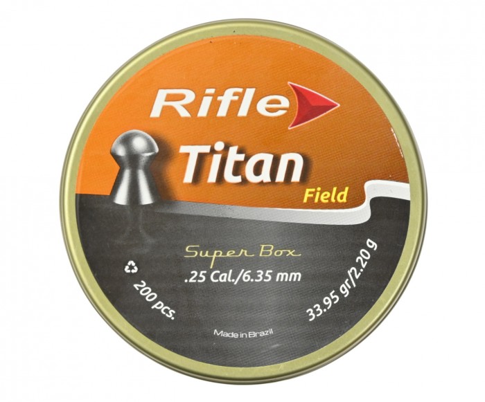 Пули пневм. RIFLE Field Series Titan 6,35 мм 2,2гр