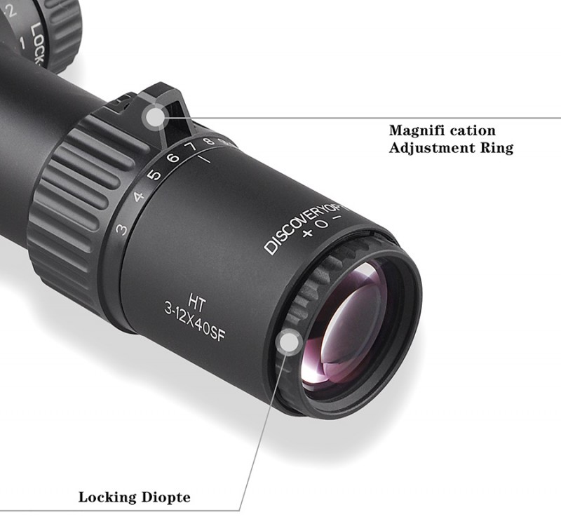 Оптический прицел DISCOVERY HT 3-12X40SF FFP FW30
