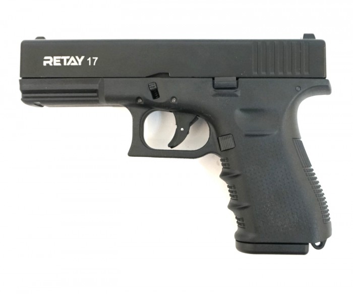 Пистолет охолощенный Retay 17 (Glock 17) Green, к.9мм Р.А.К