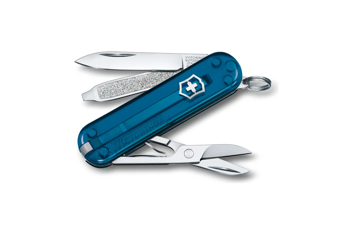 Нож складной-брелок Victorinox Classic SD 0.6223.T61G Sky High