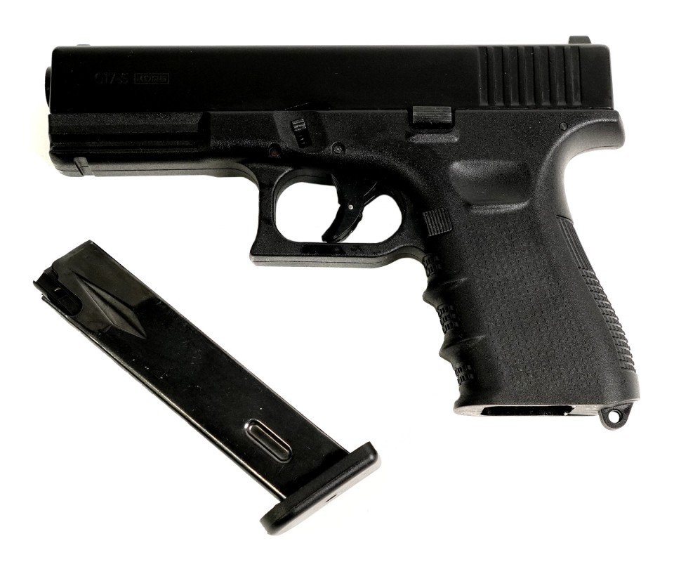 Пистолет сигнальный мод.G17-S KURS кал.5,5мм под патрон 10ТК