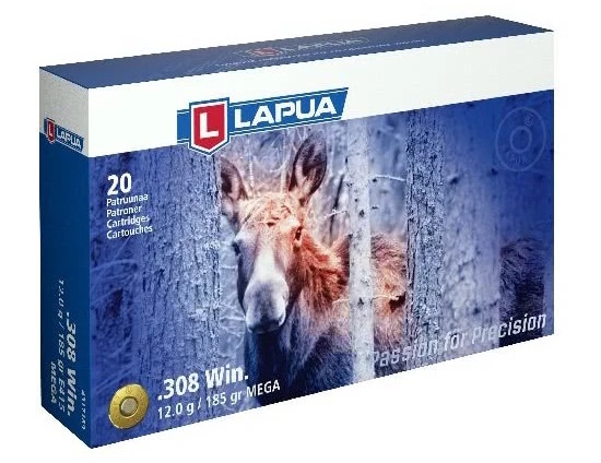308Win LAPUA Mega 12,0гр/185gr