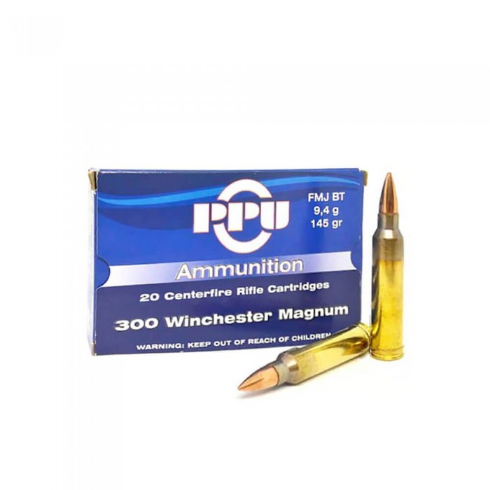 300WM PPU FMJ BT 9.4g (Сербия)
