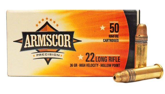 22LR Armscor HV HP 2,33гр.