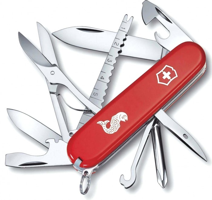 Нож складной Victorinox Fisherman 1.4733.72 red