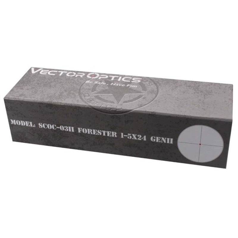 Оптический прицел Vector Optics Forester 1-5x24 (30mm) GenII, сетка VFD-2 (SCOC-03II)