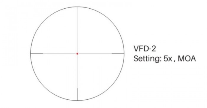 Оптический прицел Vector Optics Forester 1-5x24 (30mm) GenII, сетка VFD-2 (SCOC-03II)