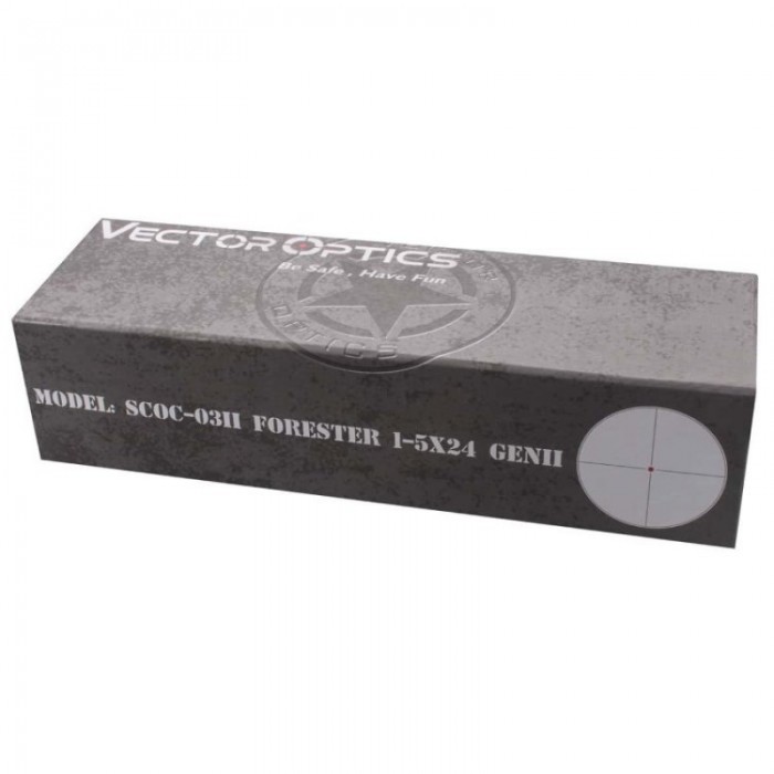 Оптический прицел Vector Optics Forester 1-5x24 (30mm) GenII, сетка VFD-2 (SCOC-03II)