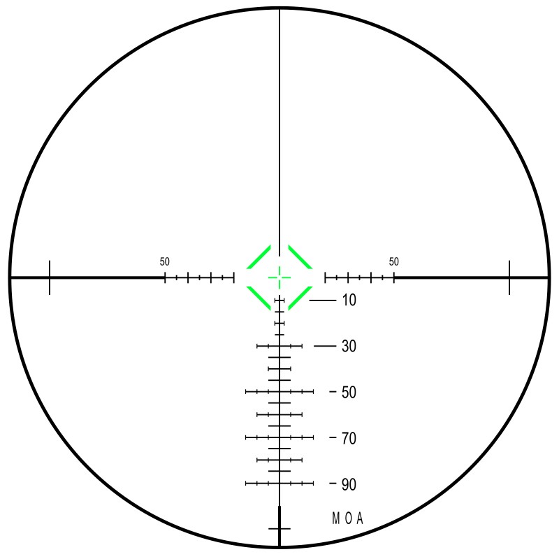 Прицел оптический Veber "Wolf" 1,25-5х26 IR H08