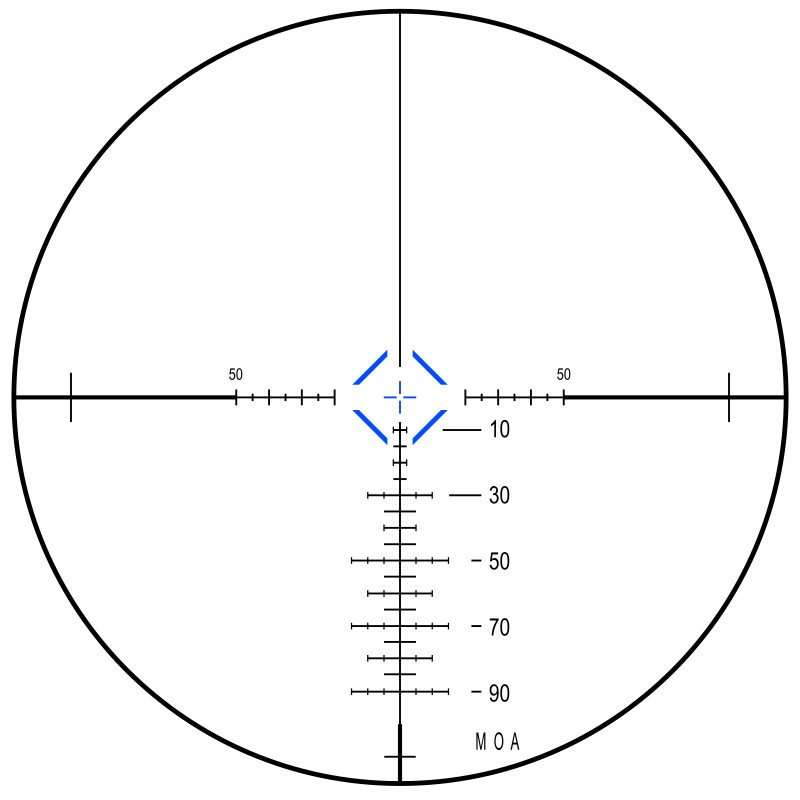 Прицел оптический Veber "Wolf" 1,25-5х26 IR H08