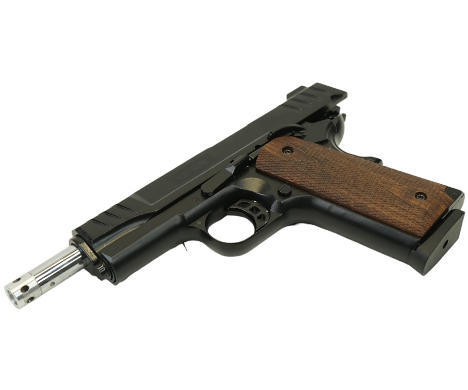 Пистолет сигнальный мод.К1911 KURS Classic черный кал.5,5мм под патрон 10ТК