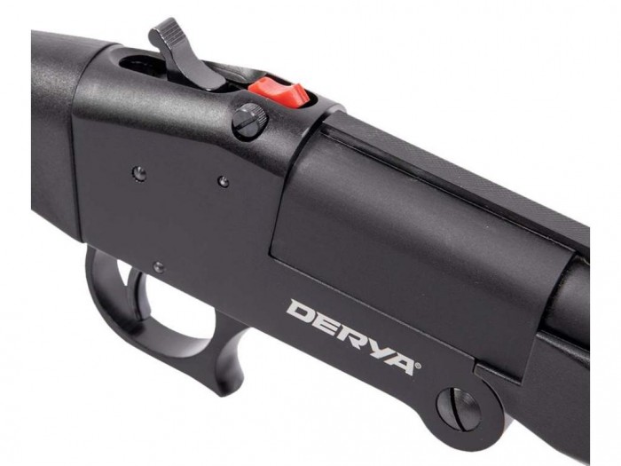 Ружье DERYA Single SS-103 к.12х76, L-560 (одноств., вент.планка, пластик черн.,наб.чок.)