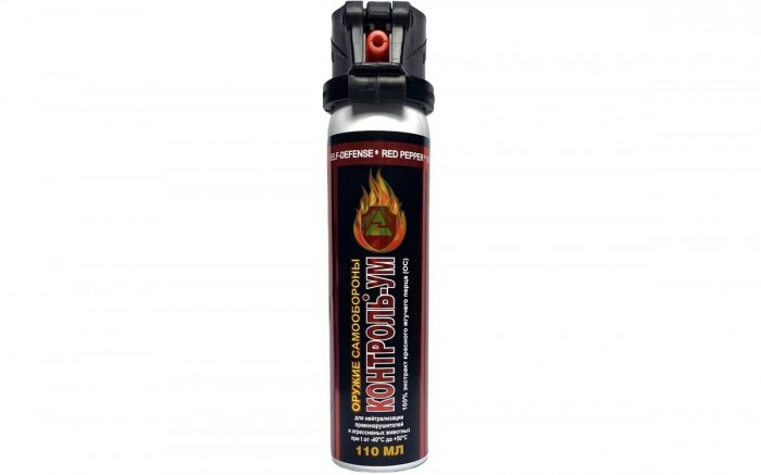 Средство самообороны Контроль-УМ Флип-топ струйный "Чёрная молния"110мл