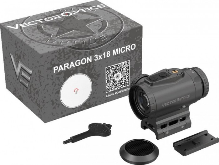 Призматический прицел VECTOR Optics Paragon 3x18 1MOA сетка VEPS-MBR