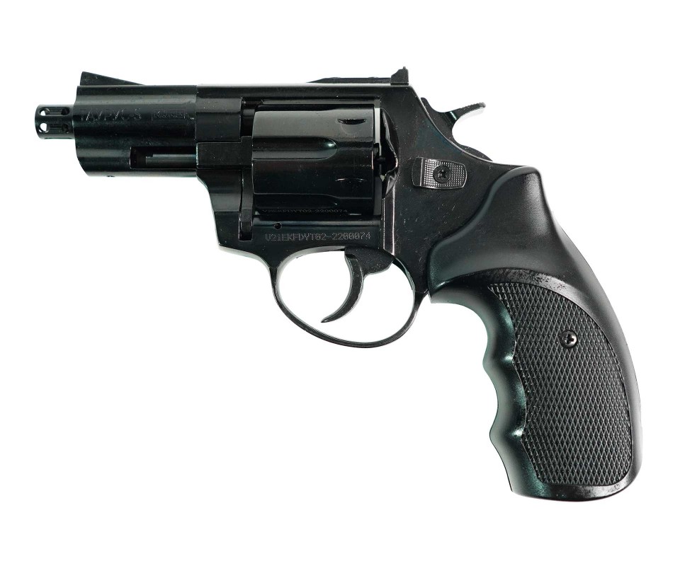 Револьвер сигнальный мод.Таурус-S KURS 2,0" черный кал.5,5мм под патрон 10ТК