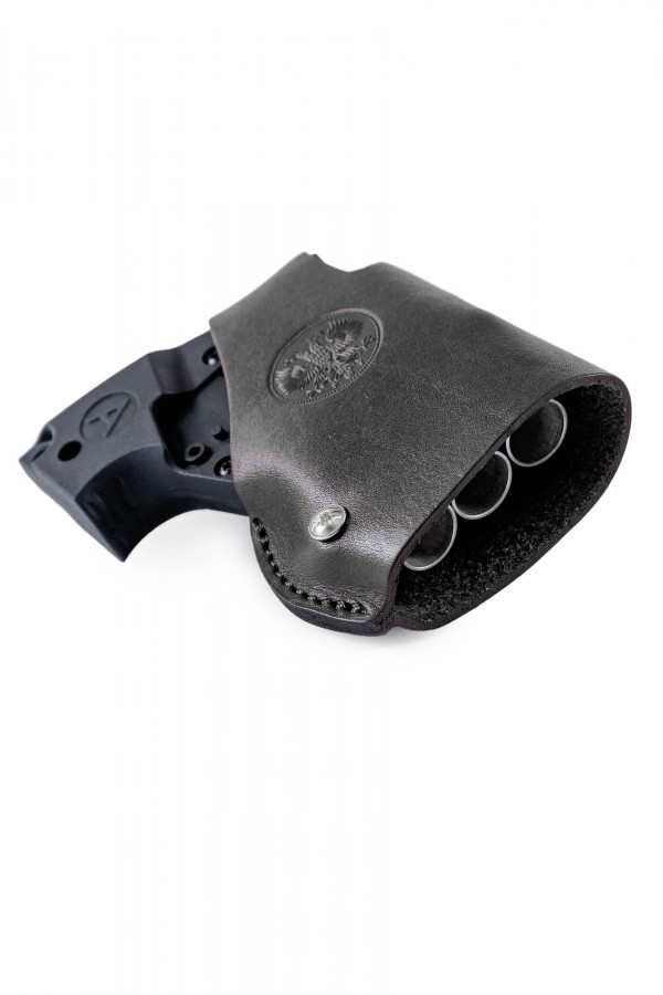 Кобура ДШ Сигнал Охотника ПУ-3/кожа/чёрный (Хольстер)
