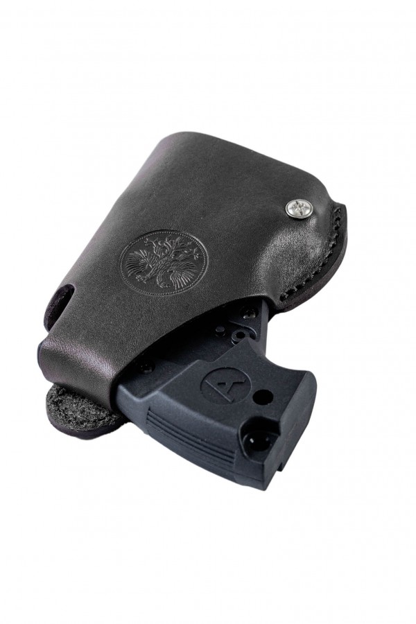 Кобура ДШ Сигнал Охотника ПУ-3/кожа/чёрный (Хольстер)