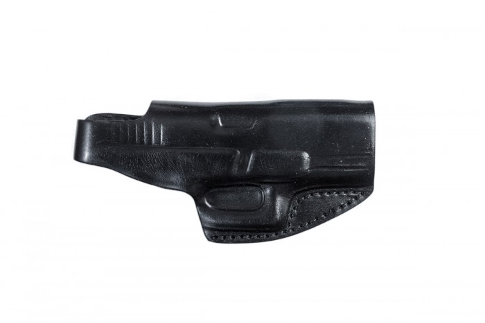 Кобура поясная Jz Glock 19 закрытая/кожа/черный