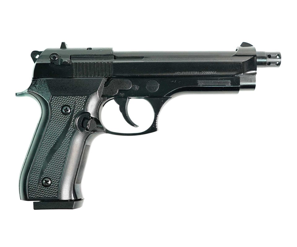 Пистолет сигнальный мод.В92-S KURS Compact чёрный кал.5,5мм под патрон 10ТК