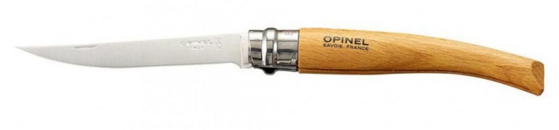 Нож Opinel Effiles №10 Beechwood филейный нержавеющая сталь (бук)