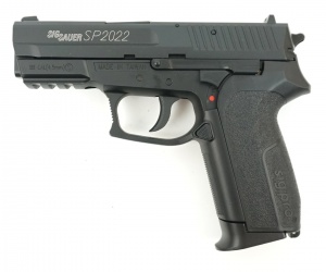 Пистолет пневматический Swiss Arms SP2022/Sig Sauer, cal.4,5mm, пластик, 120м/с