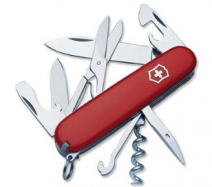 Нож складной Victorinox CLIMBER 1.3703 red