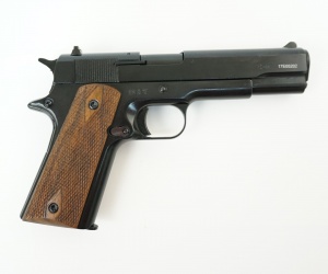 Пистолет охолощенный "1911-KURS", кал.10х24 (чёрный)