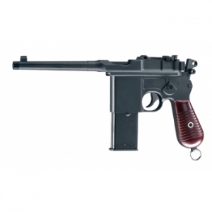 Пистолет пневматический Umarex Legends C96 сплав, черный (Blowback), 4,5mm