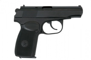 Пистолет охолощенный "Р-411", кал.10ТК