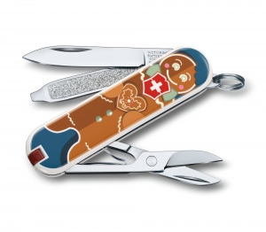 Нож складной-брелок Victorinox "Gingerbread Love" 0.6223.L1909