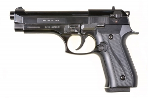 Пистолет охолощенный "В92-KURS", кал.10ТК (чёрный/мат.)