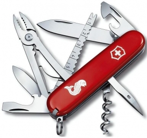 Нож складной Victorinox Angler 1.3653.72 Red